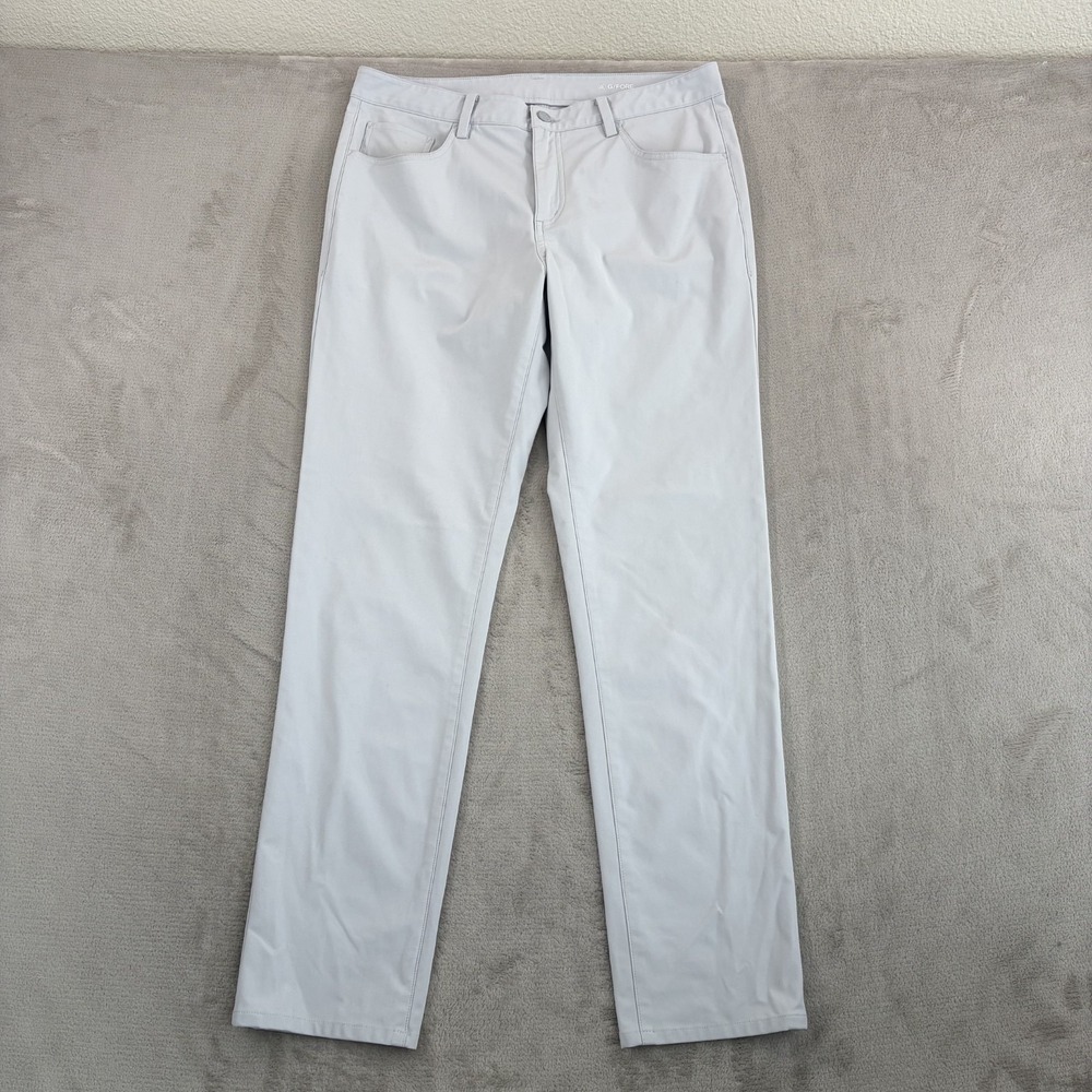 G/FORE‎  Tour 5-Pocket Straight Leg Pants in Nimbus Men 34x31 Performance Golf